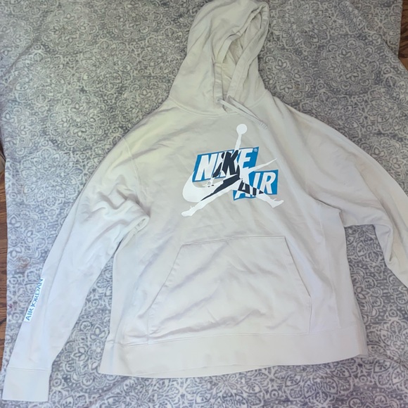 NIKE AIR JORDAN MENS JUMPMAN CLASSICS FLEECE PULLOVER - Picture 6 of 8